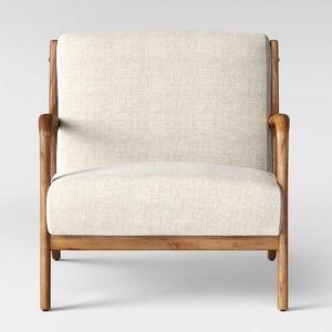 Esters Wood Arm Chair Husk - Project 62™