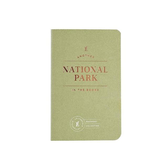 National Park Passport Journal — Pocket-Sized Outdoor Experience Book (3.5" W x 5.5" H) by Letterfolk