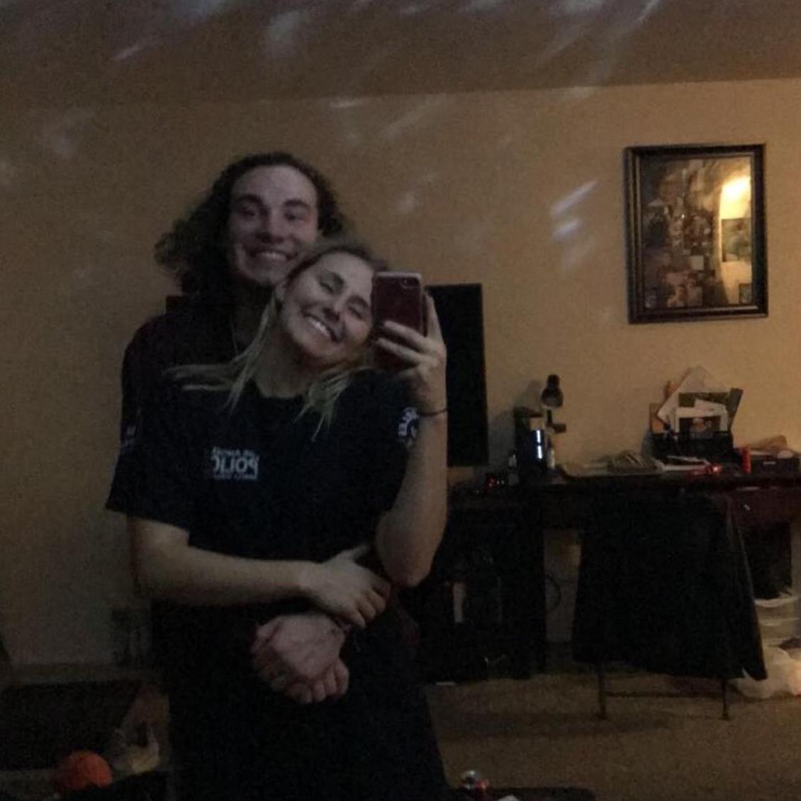 The night we became official and said I love you .... haha whoops 2 in 1?