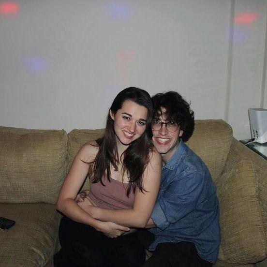 Our first photo together as a couple :)