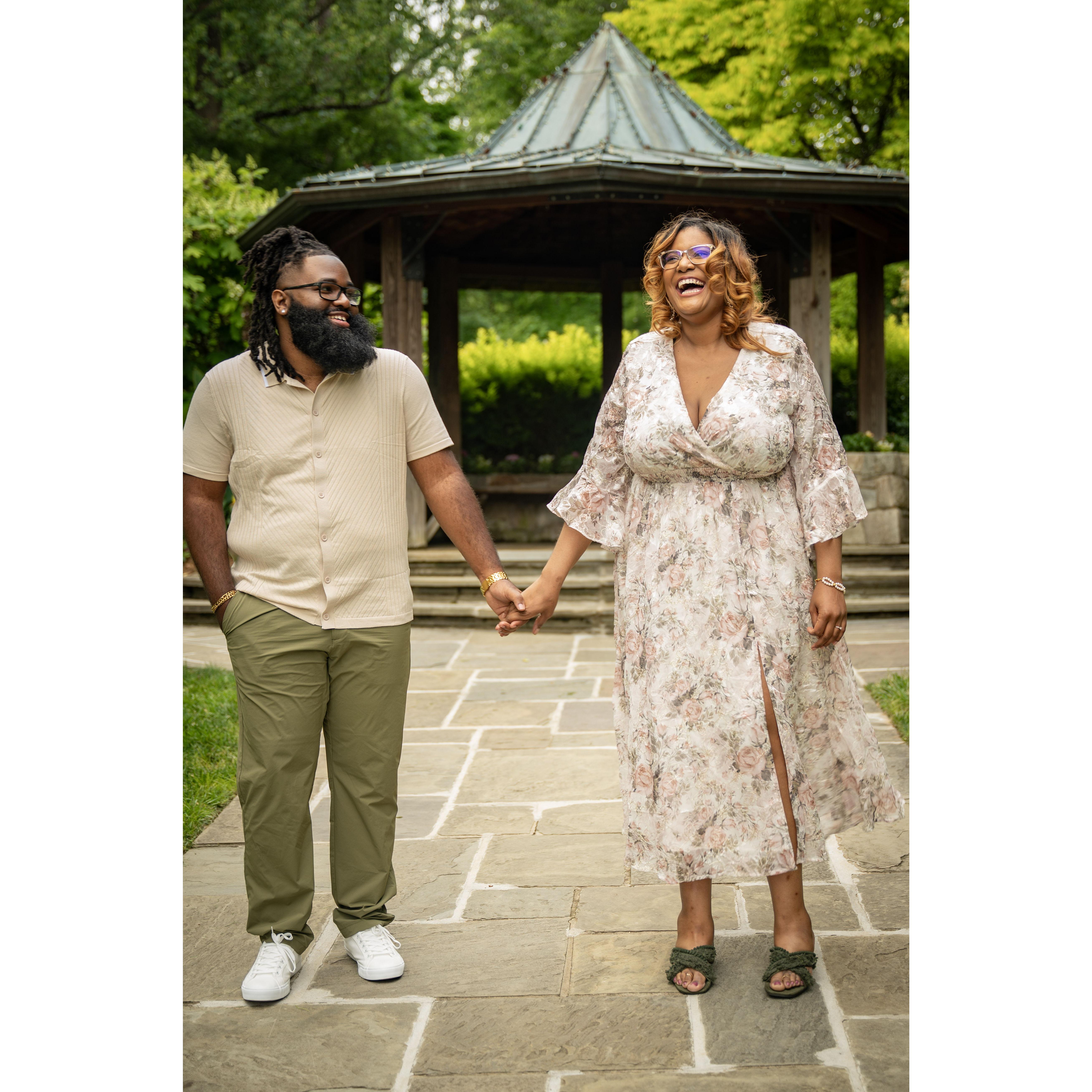 Jin702 Photography - Engagement Shoot at Brookside Gardens - Wheaton, MD (05/23/25)
