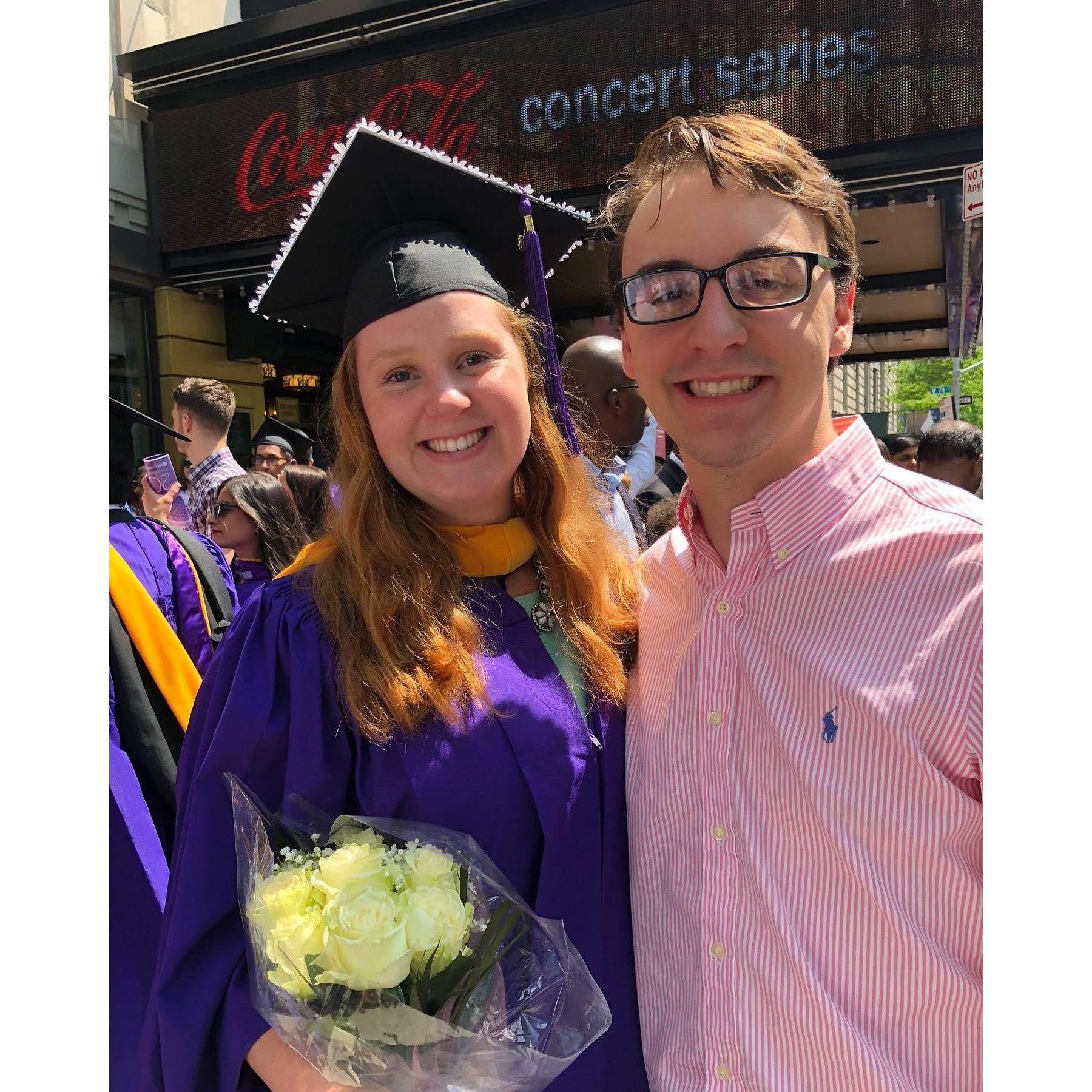 NYU graduation