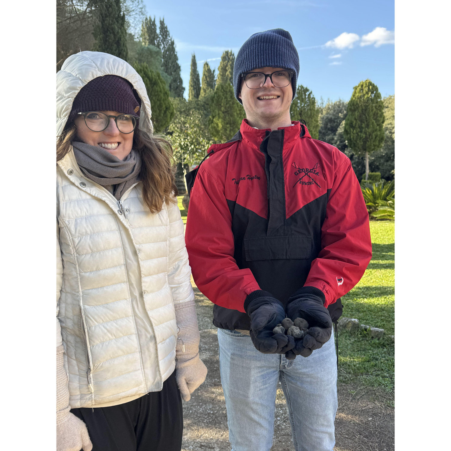 Sydney's fantasy finally came true - truffle hunting in Italy!