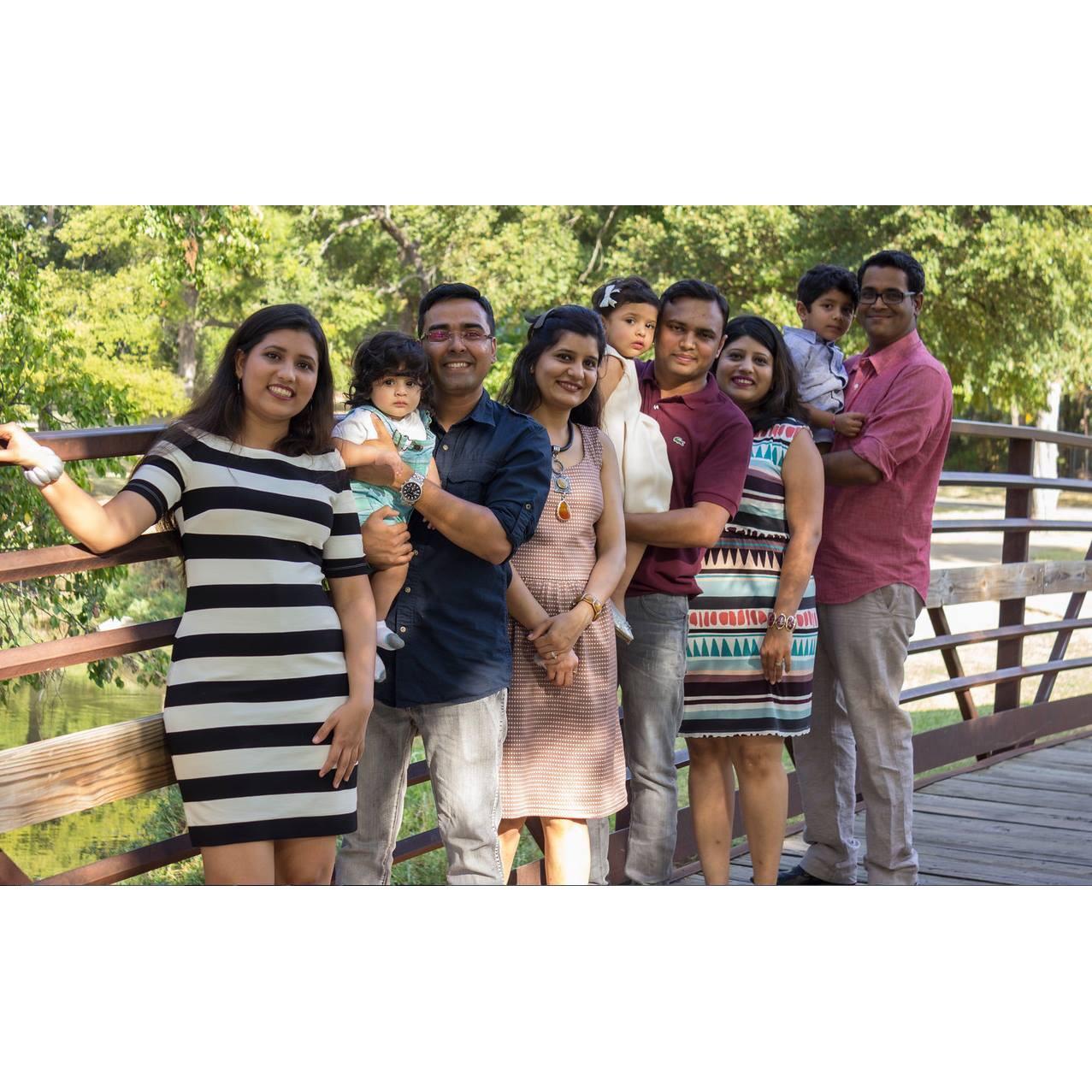 With Masa Masi and family