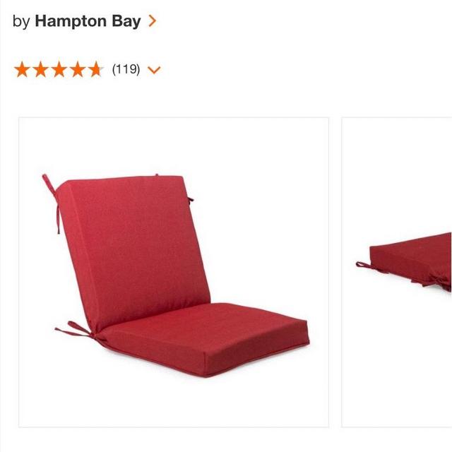 Outdoor Dining Chair Cushions- The Home Depot