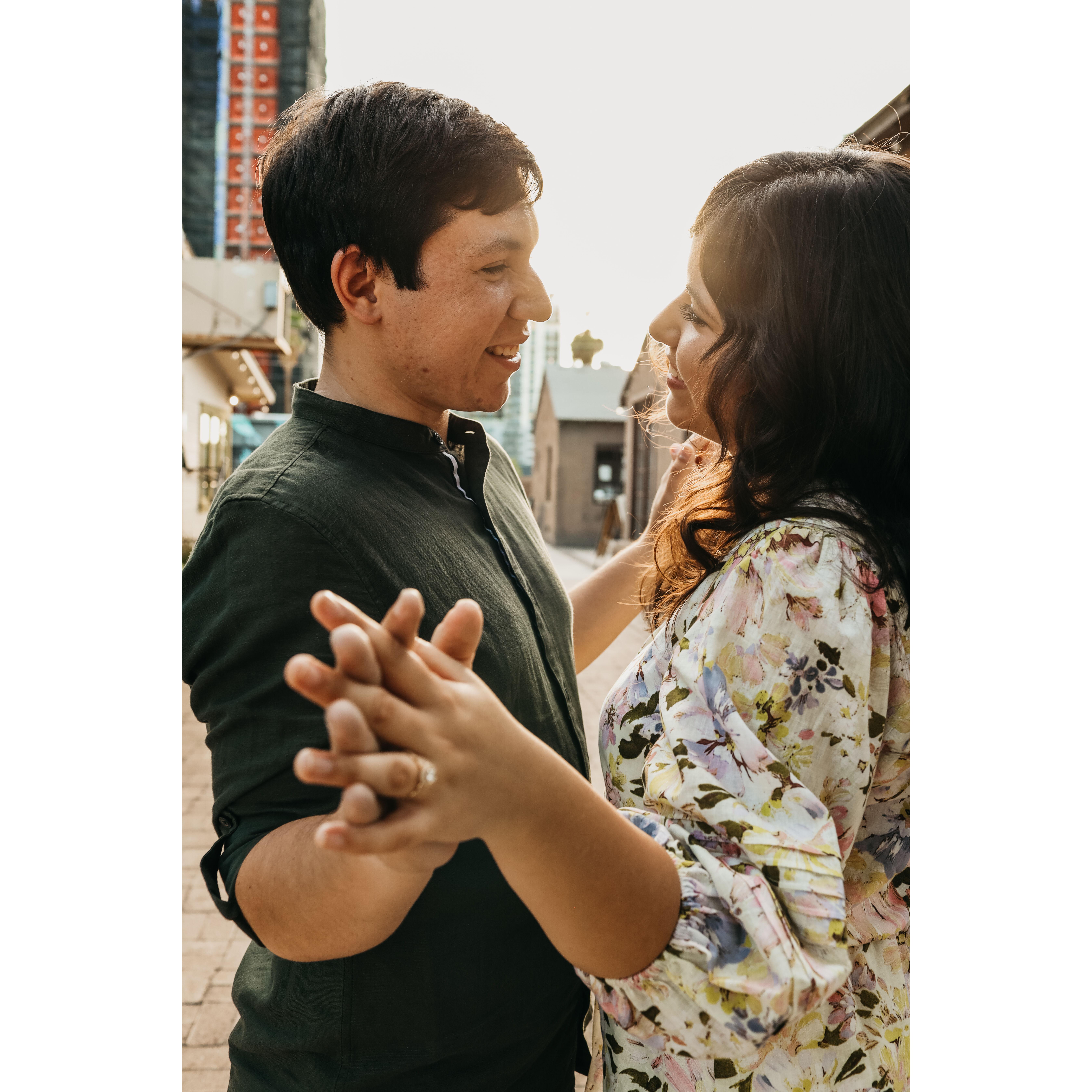 Our engagement session