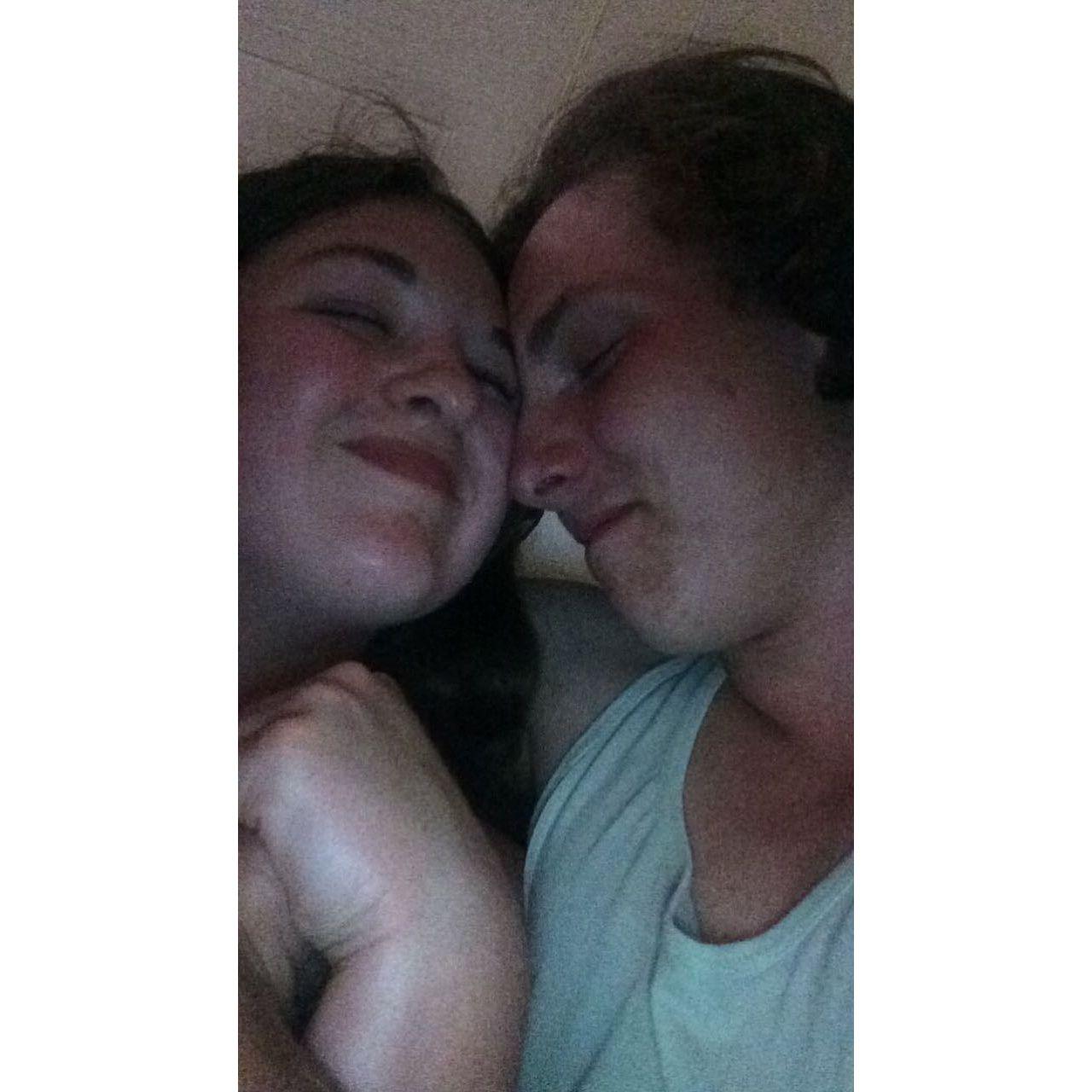 July 2017 - The night we met and first photo together!