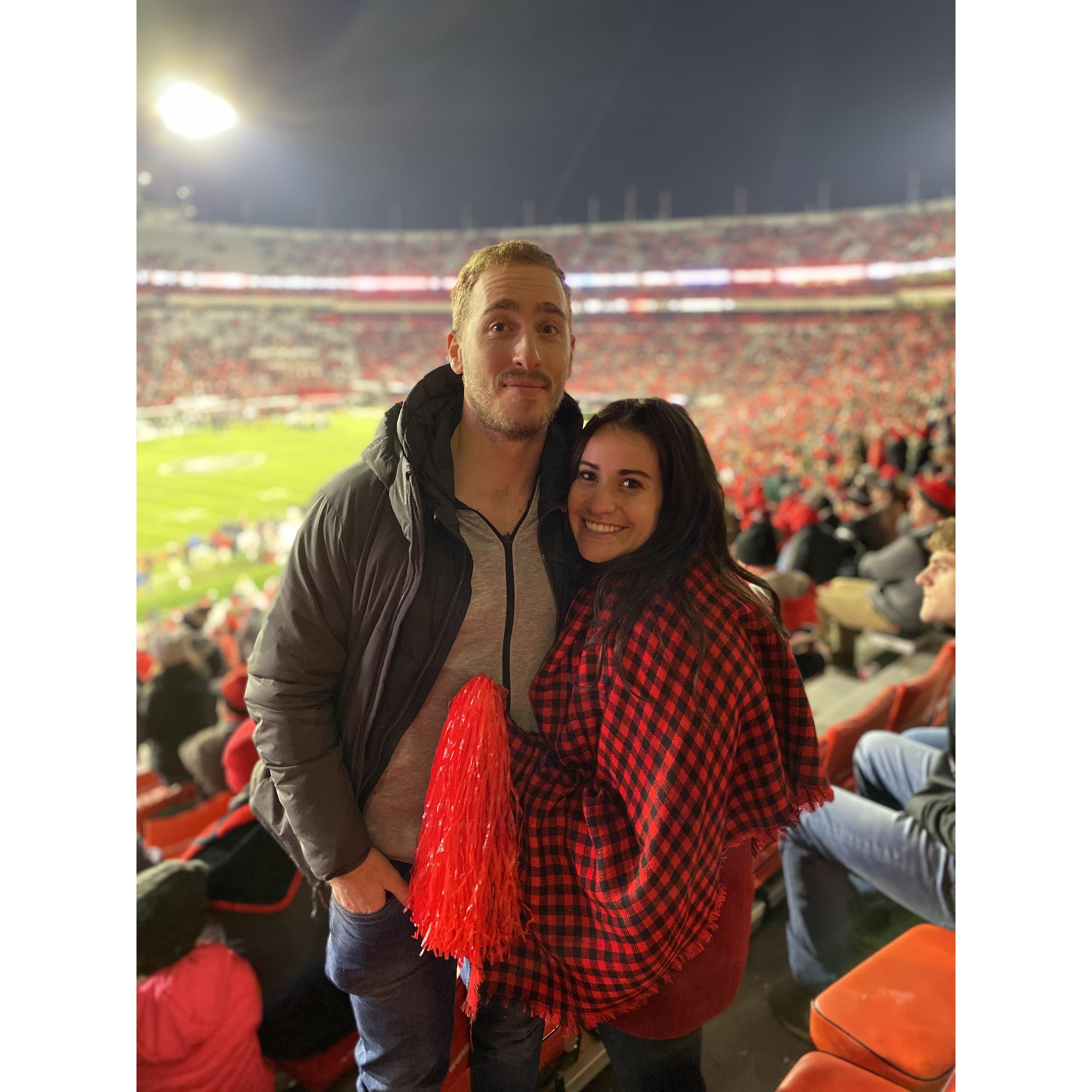 Go Dawgs! 
@University of Georgia