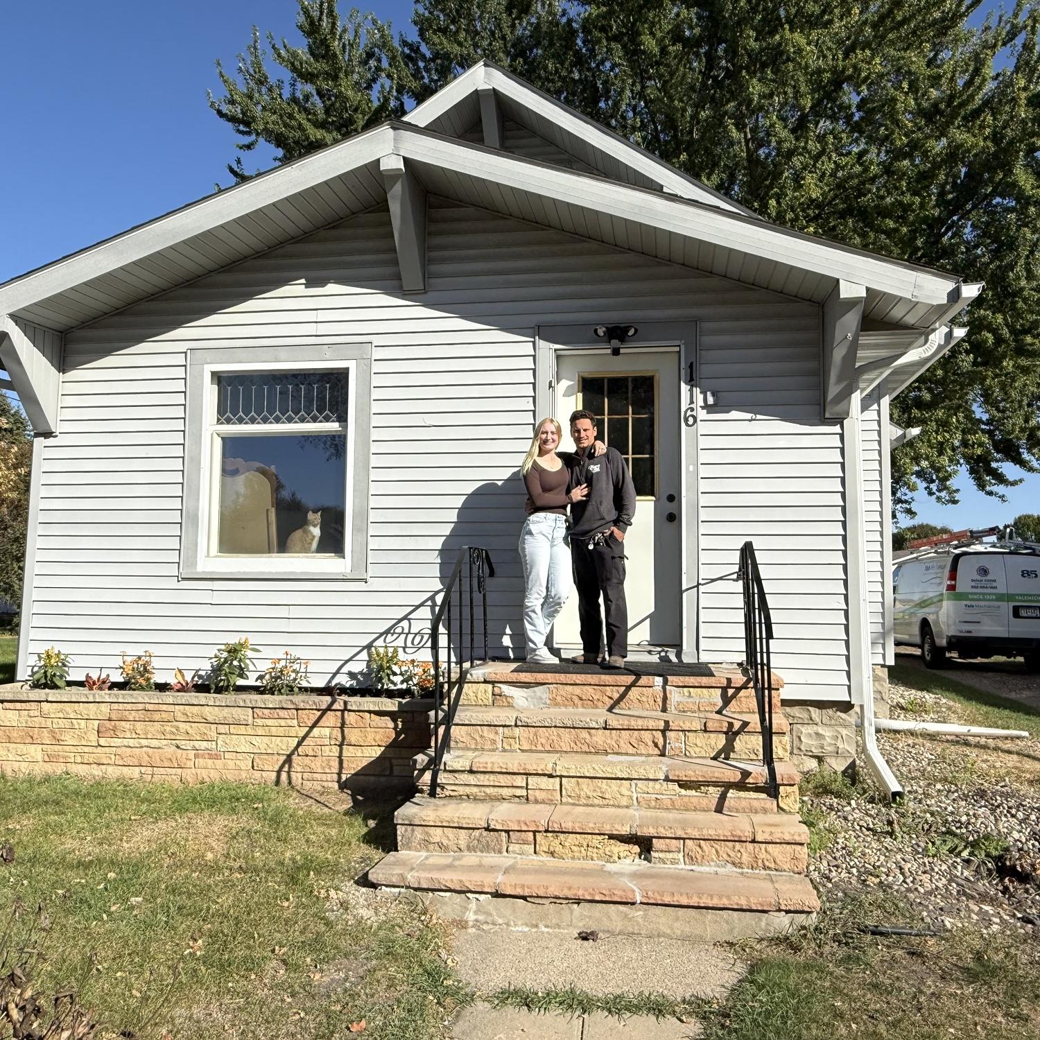 The day we closed on our home🤍