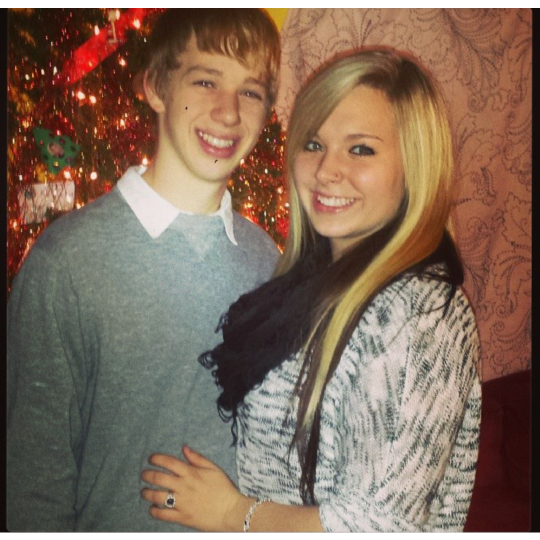 Our first Christmas together, 2013