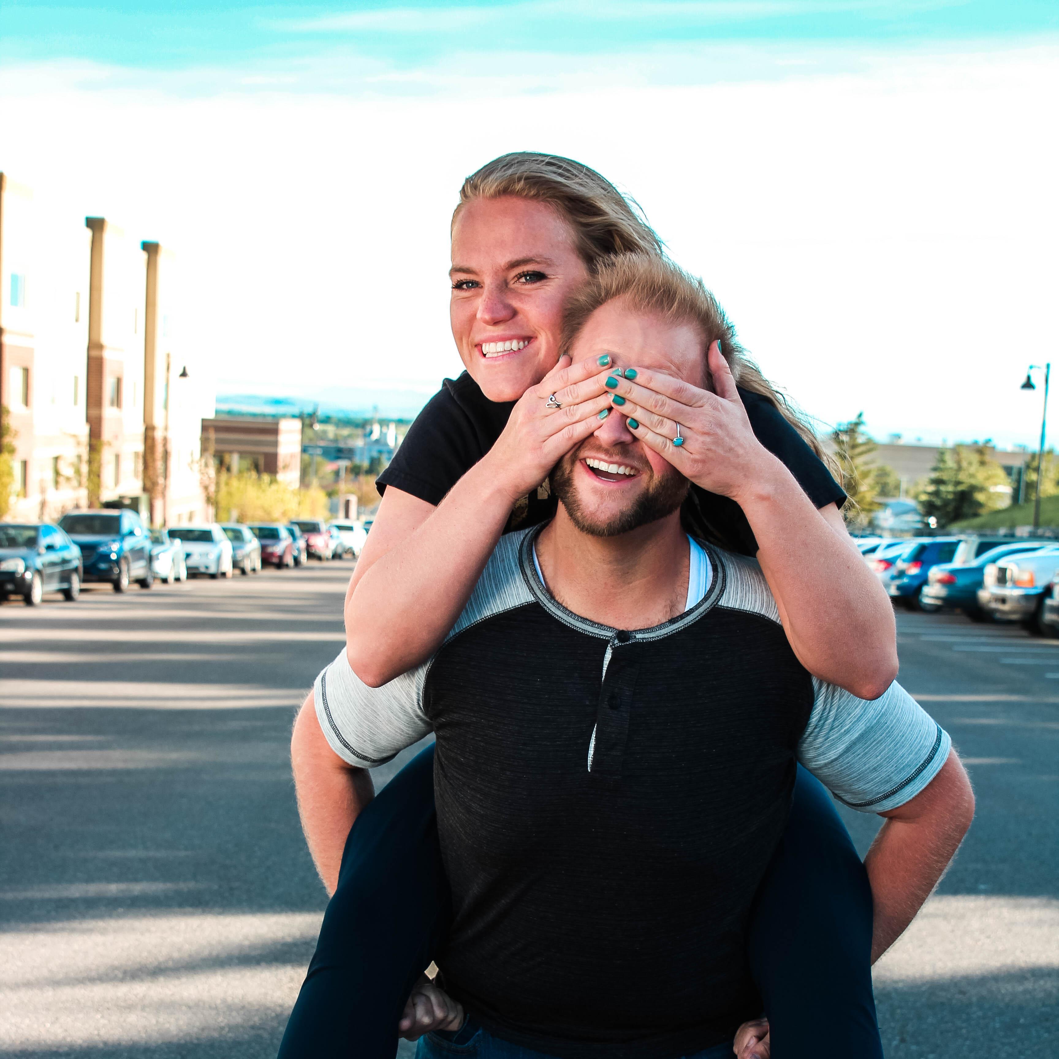Surprise!
He asked, and I said, "YES!"