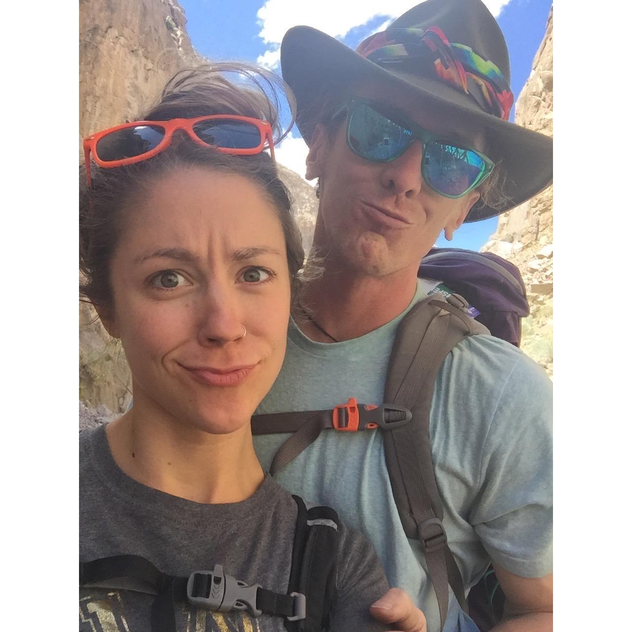 Rock climbing weekend in Bishop CA