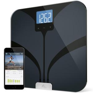 Bluetooth Smart Body Fat Scale by Weight Gurus, Secure Connected Solution for your Data, including BMI, Body Fat, Muscle Mass, Water Weight, and Bone...