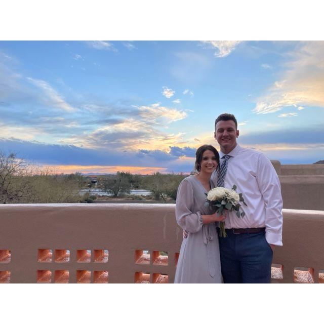 Jess & Jake's wedding in Arizona. - 2021