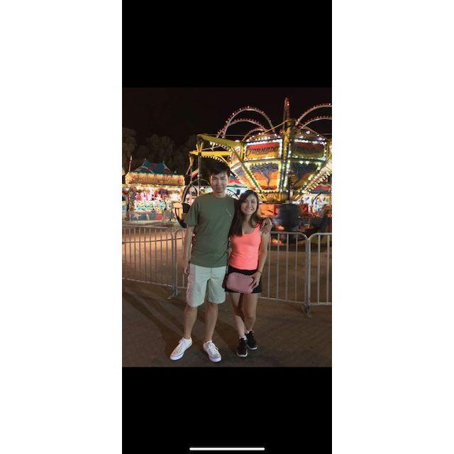 One of our early dates at the State Fair