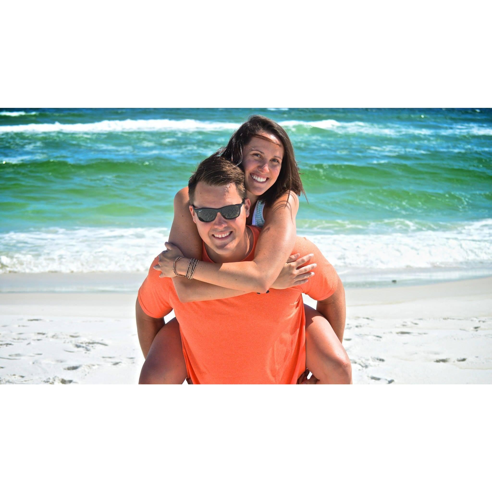 Navarre Beach trip 2016 to celebrate DPT Brie!