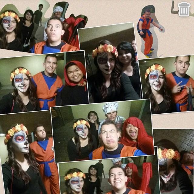 first halloween! (as friends D; )