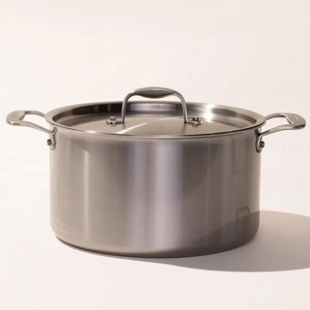Stainless Clad Stock Pot 8 QT + Pasta Insert