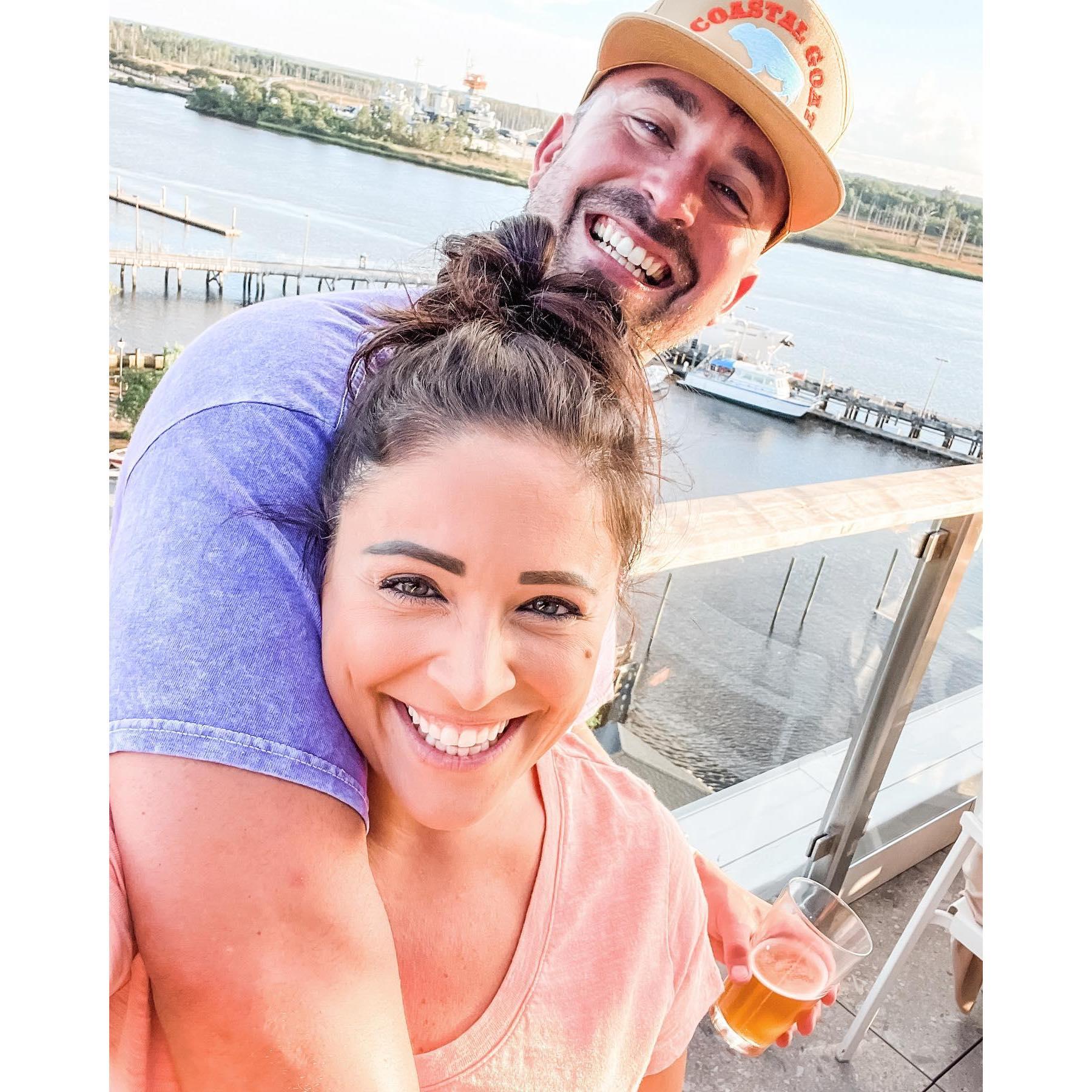 Weekend trip to Wilmington to celebrate Lloyd finishing the bar exam