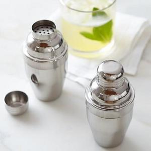 Stainless-Steel Cocktail Shaker, Set of 4, 8 oz.