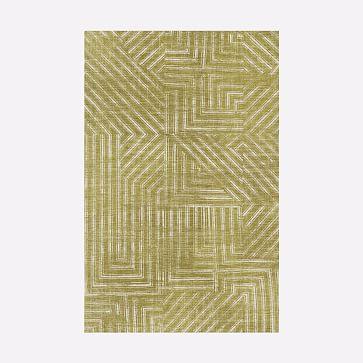 Distressed Geoscape Rug