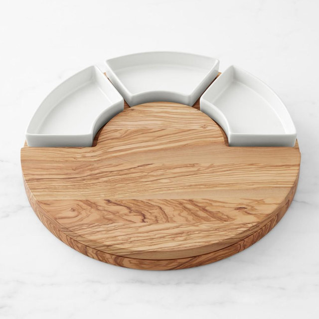 Olivewood Cheese Set