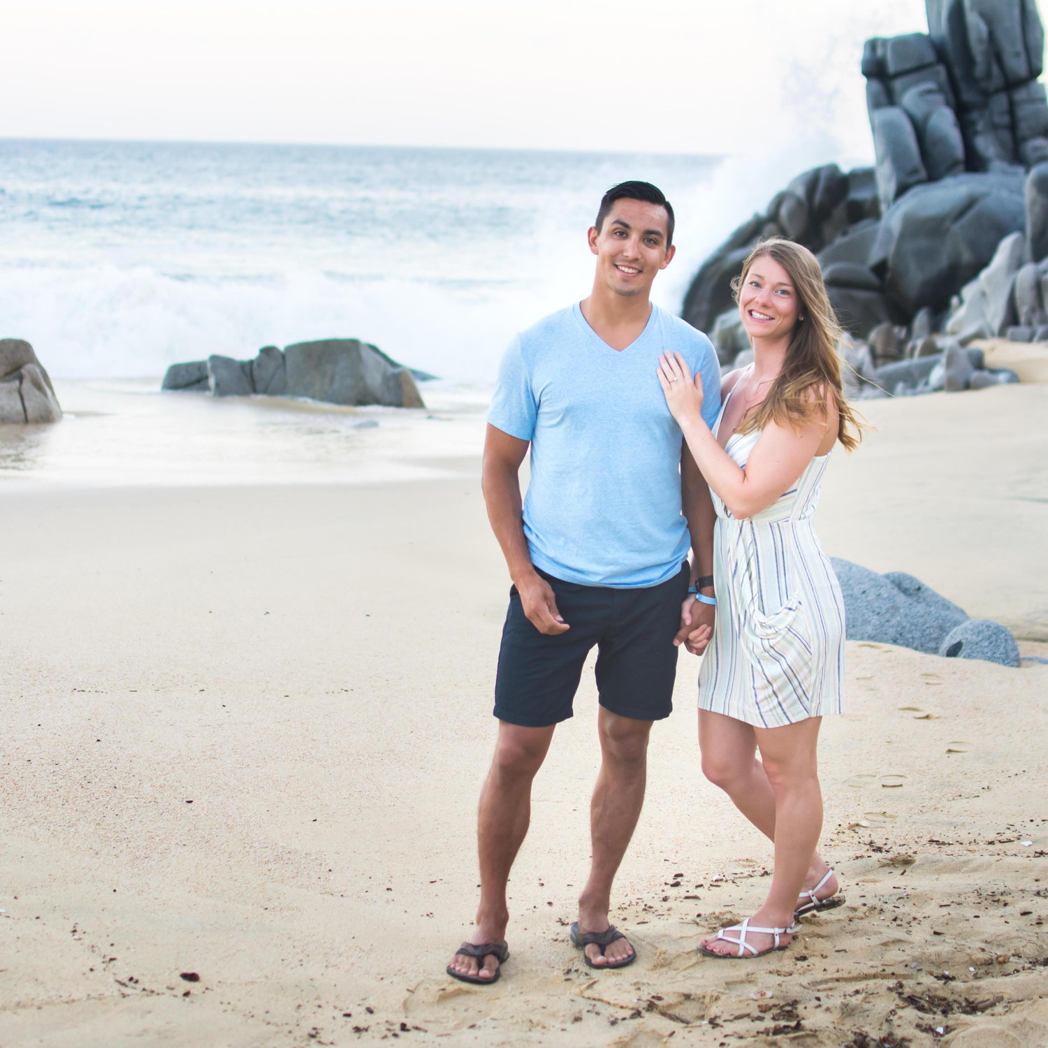 Cabo San Lucas, MX.
Newly Engaged <3