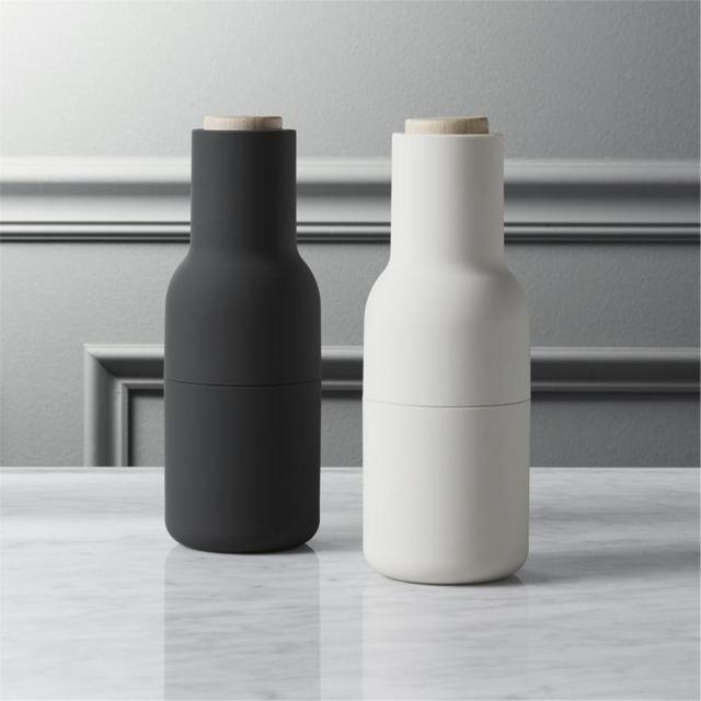 2-piece neutral salt and pepper grinder set