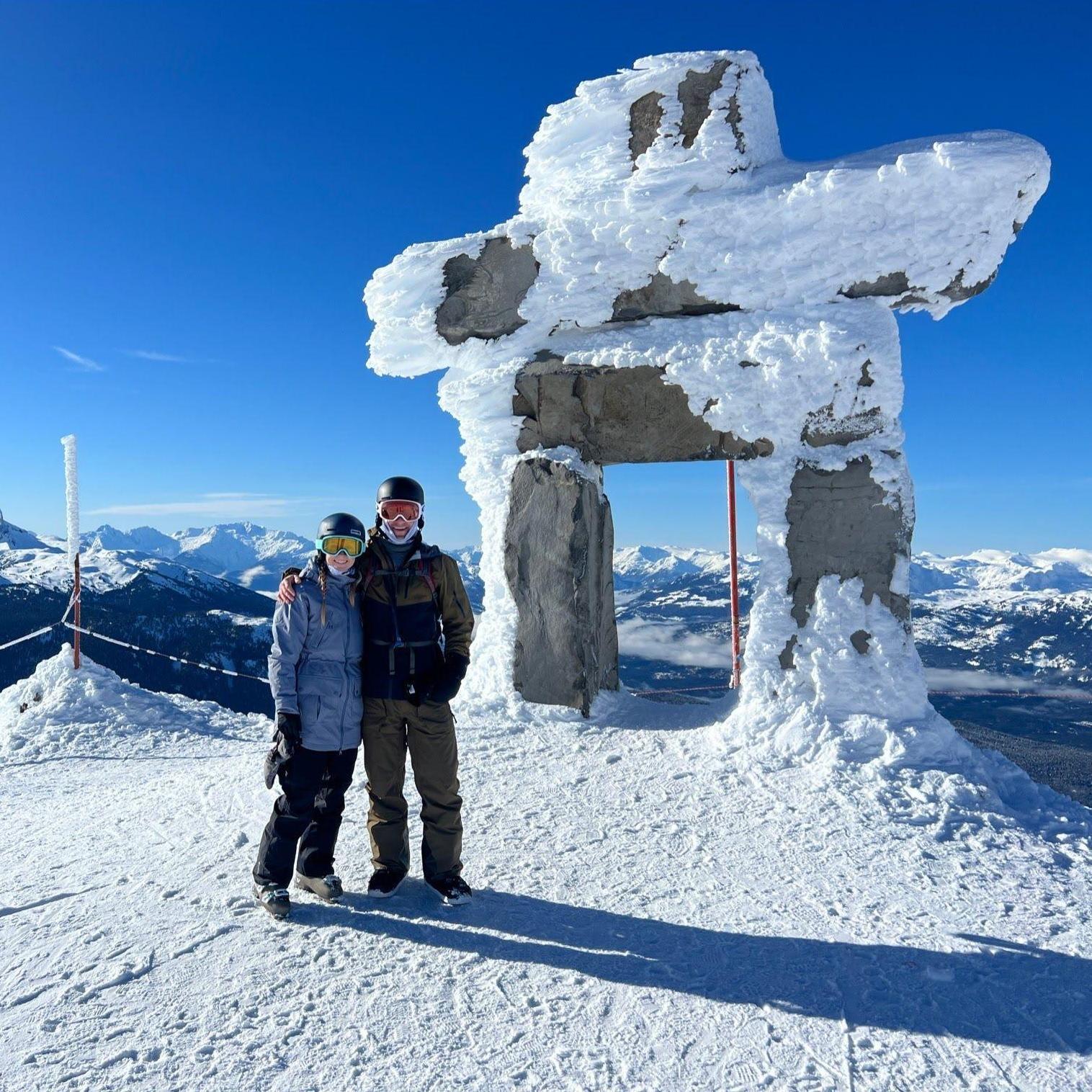 Ryan got Stacey into skiing and have taken many trips to the snow ever since!