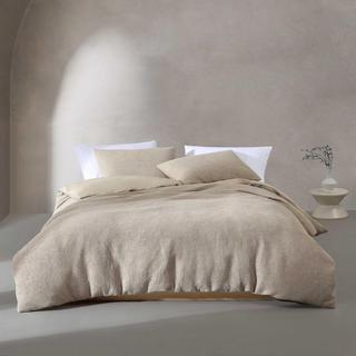 Micro Waffle Melange 3-Piece Duvet Set