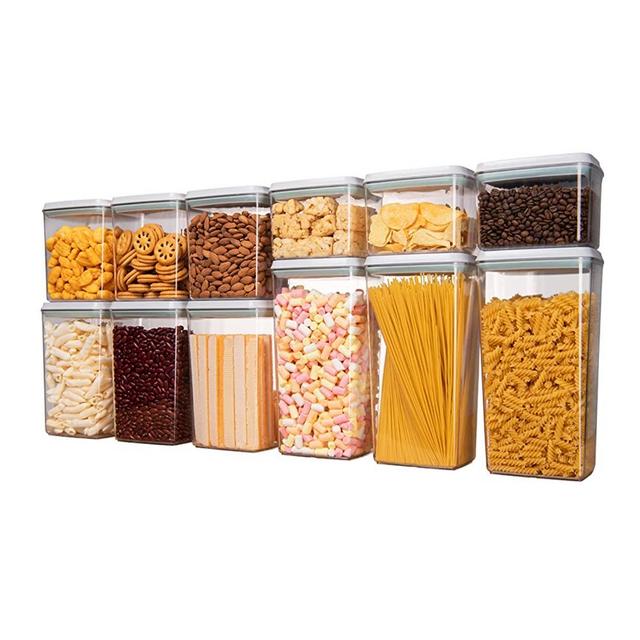 Araven 8.5 Qt. Translucent Square Polypropylene Food Storage Container with Airtight  Lid