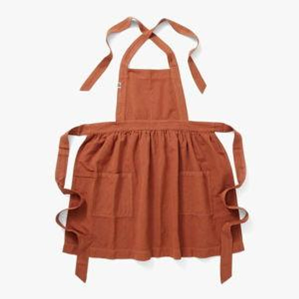 Pinafore Apron - Harissa Red | Hedley & Bennett