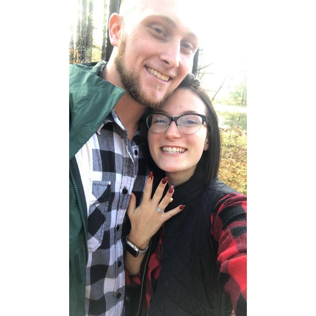 The day we got engaged!!