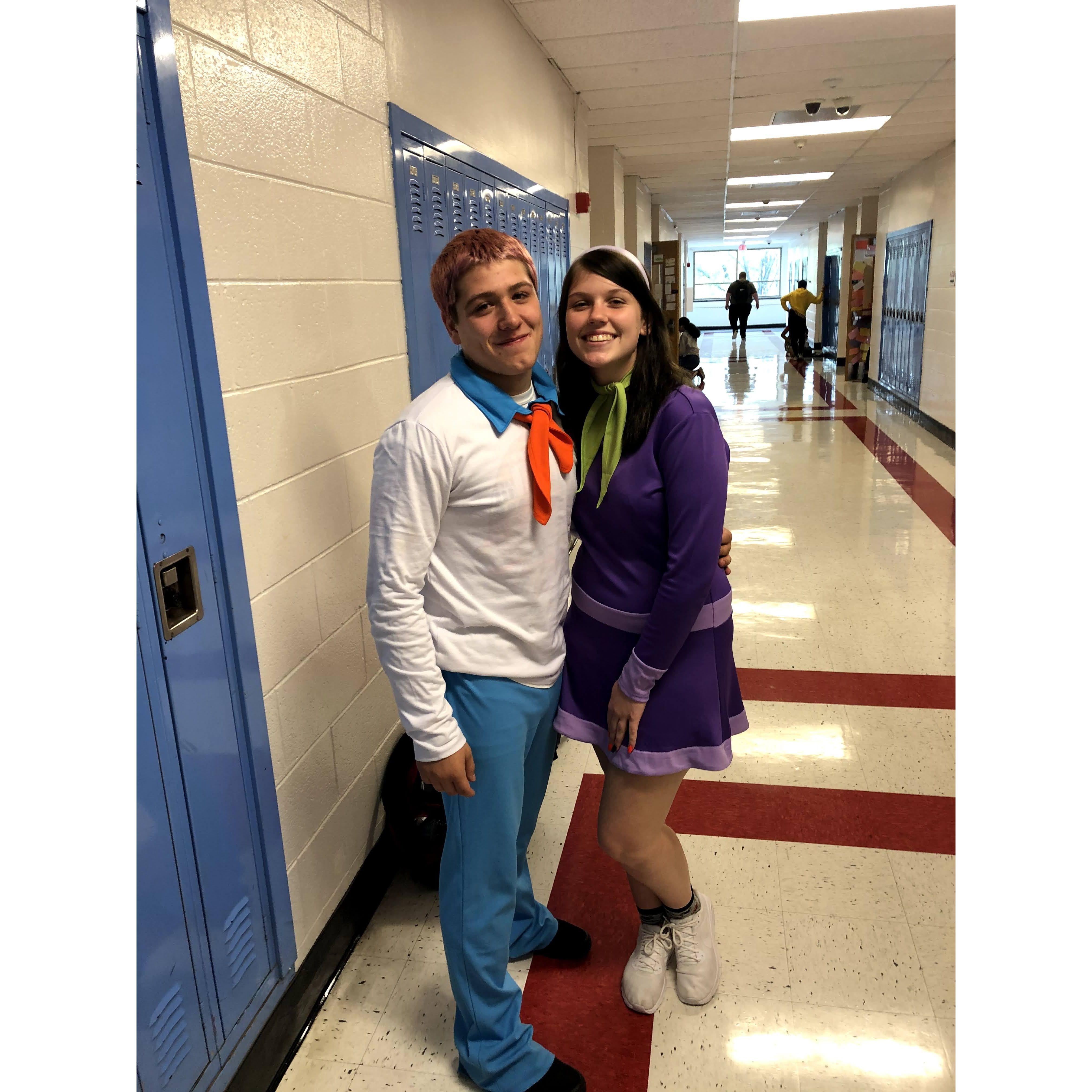 Always matching halloween costumes!