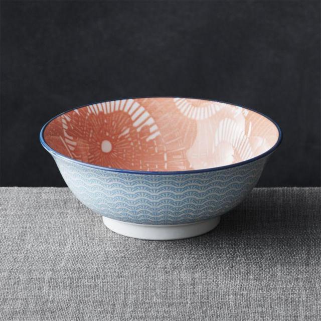 Kiso Orange 8" Noodle Bowl
