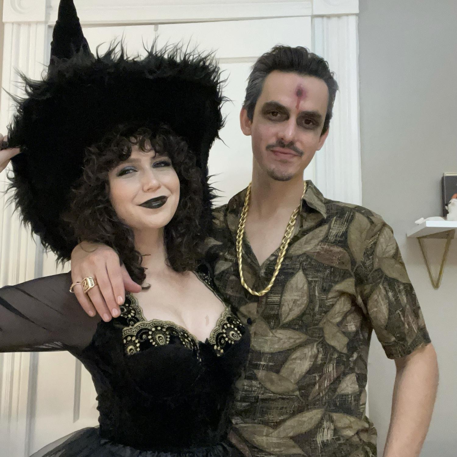 Halloween 2022…witch and a…dead mobster?