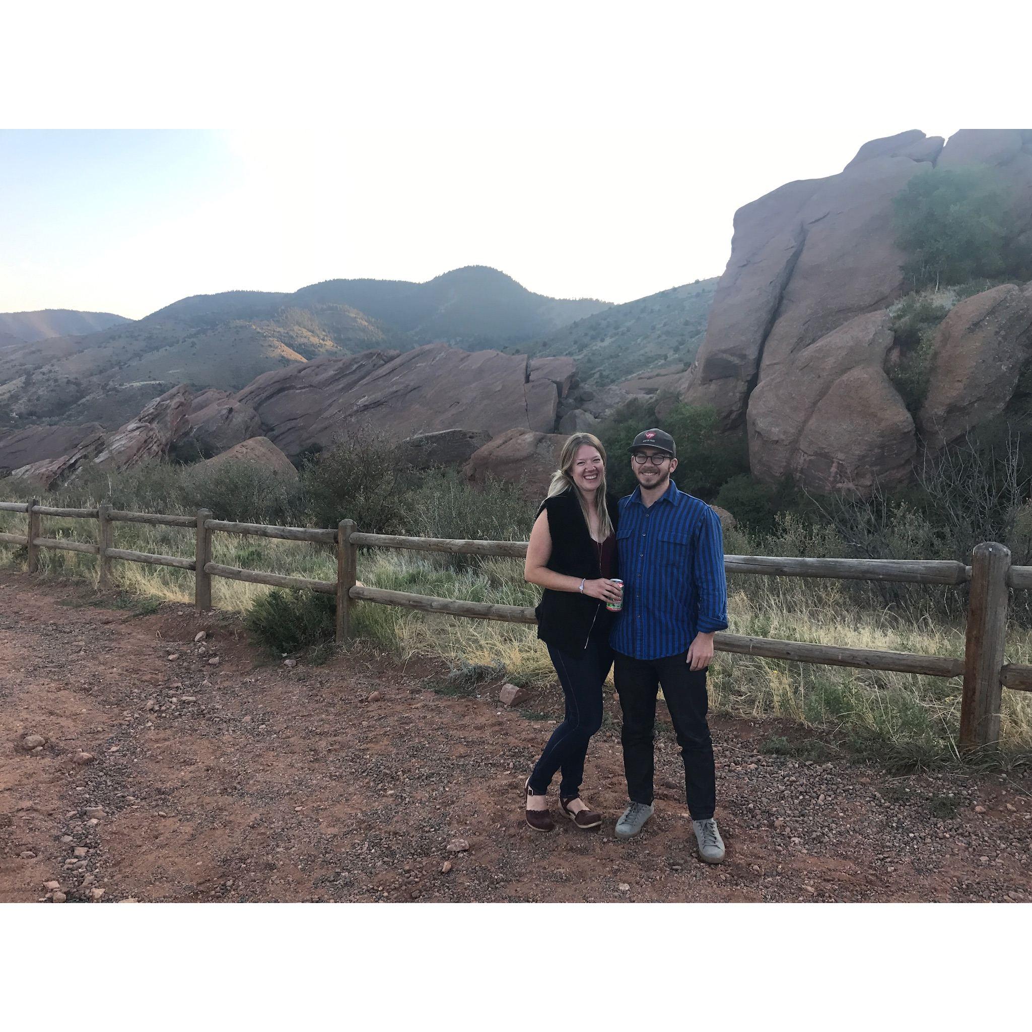 Red Rocks for Tycho