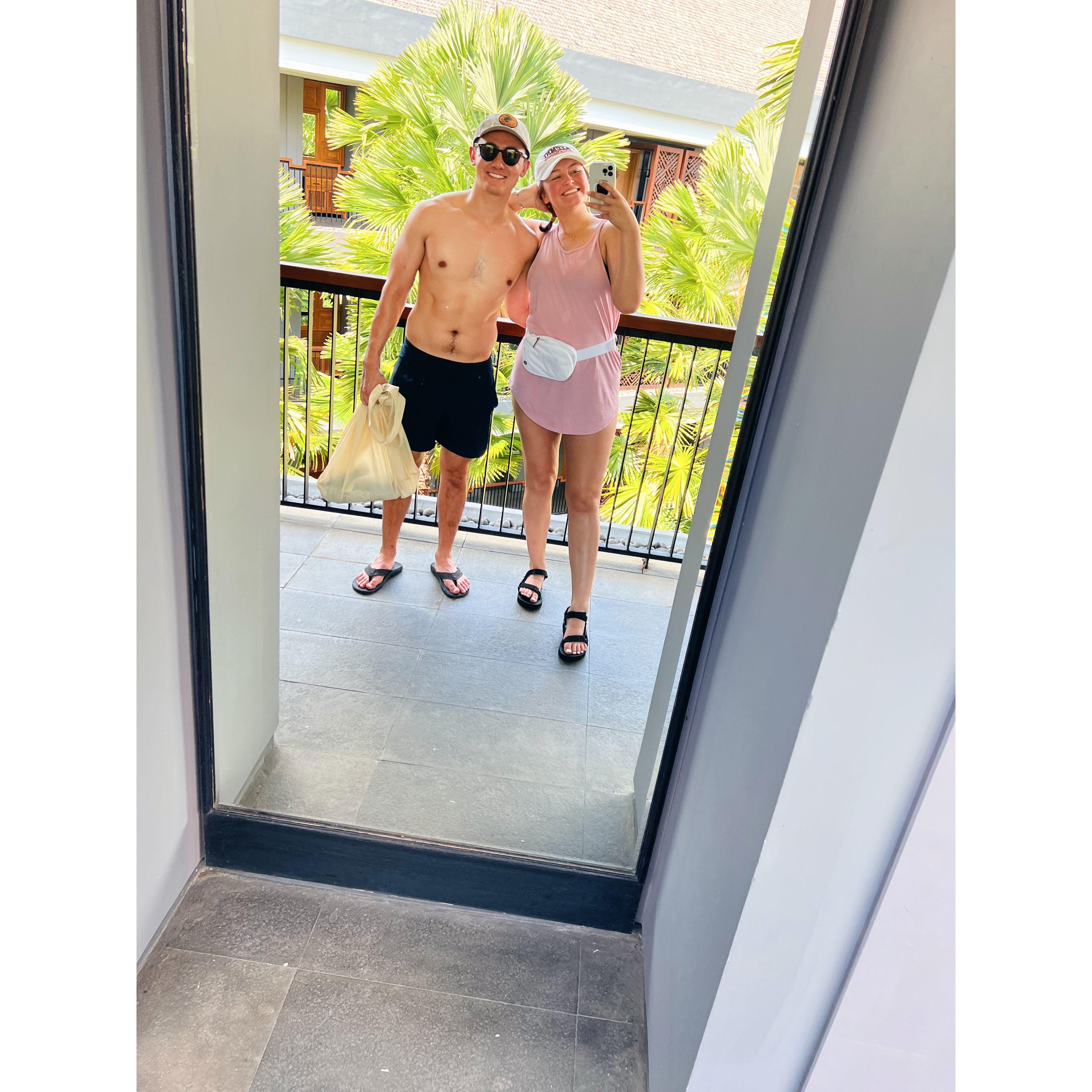 Family trip to Bali