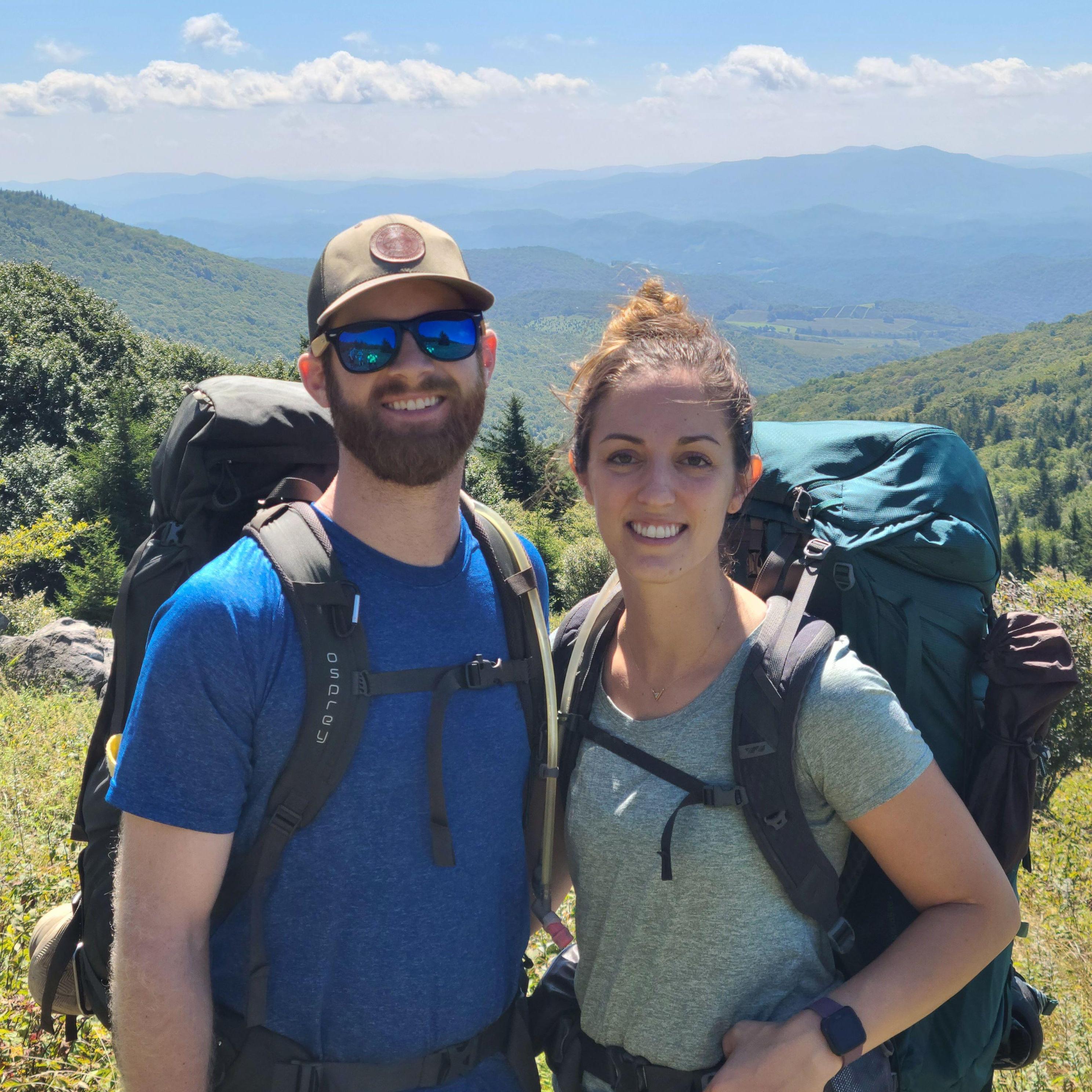 Backpacking in Grayson Highlands