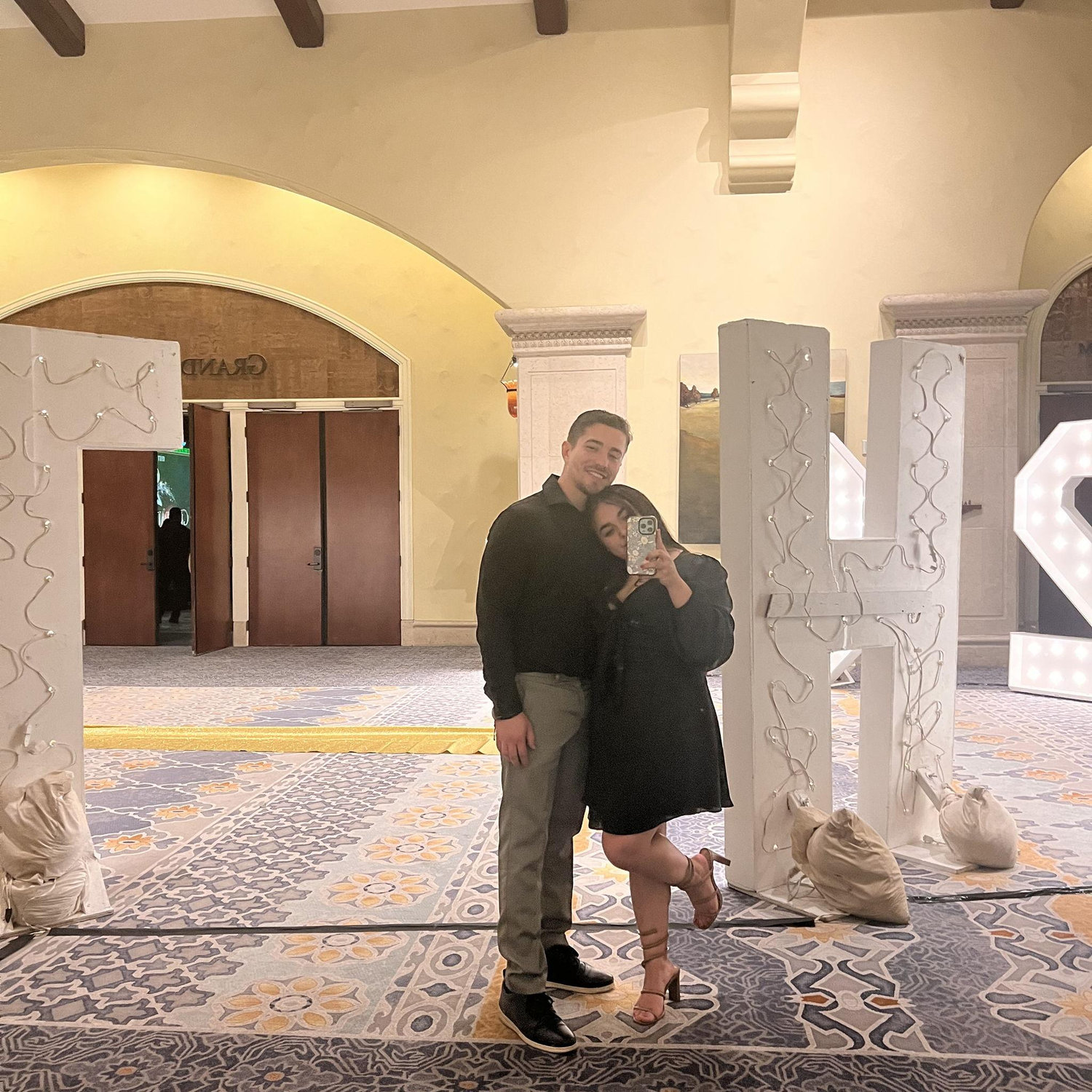 First Hyatt Prom Together!