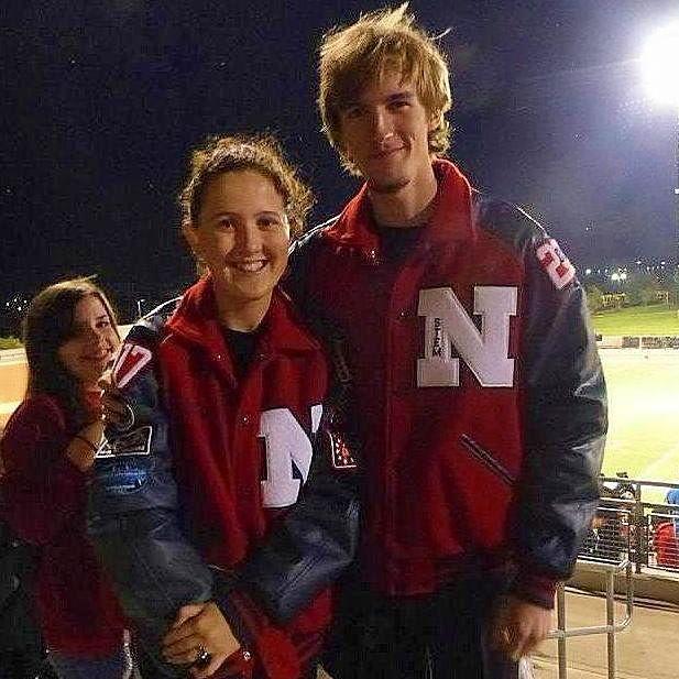 When we both got our Letterman jackets. 2017