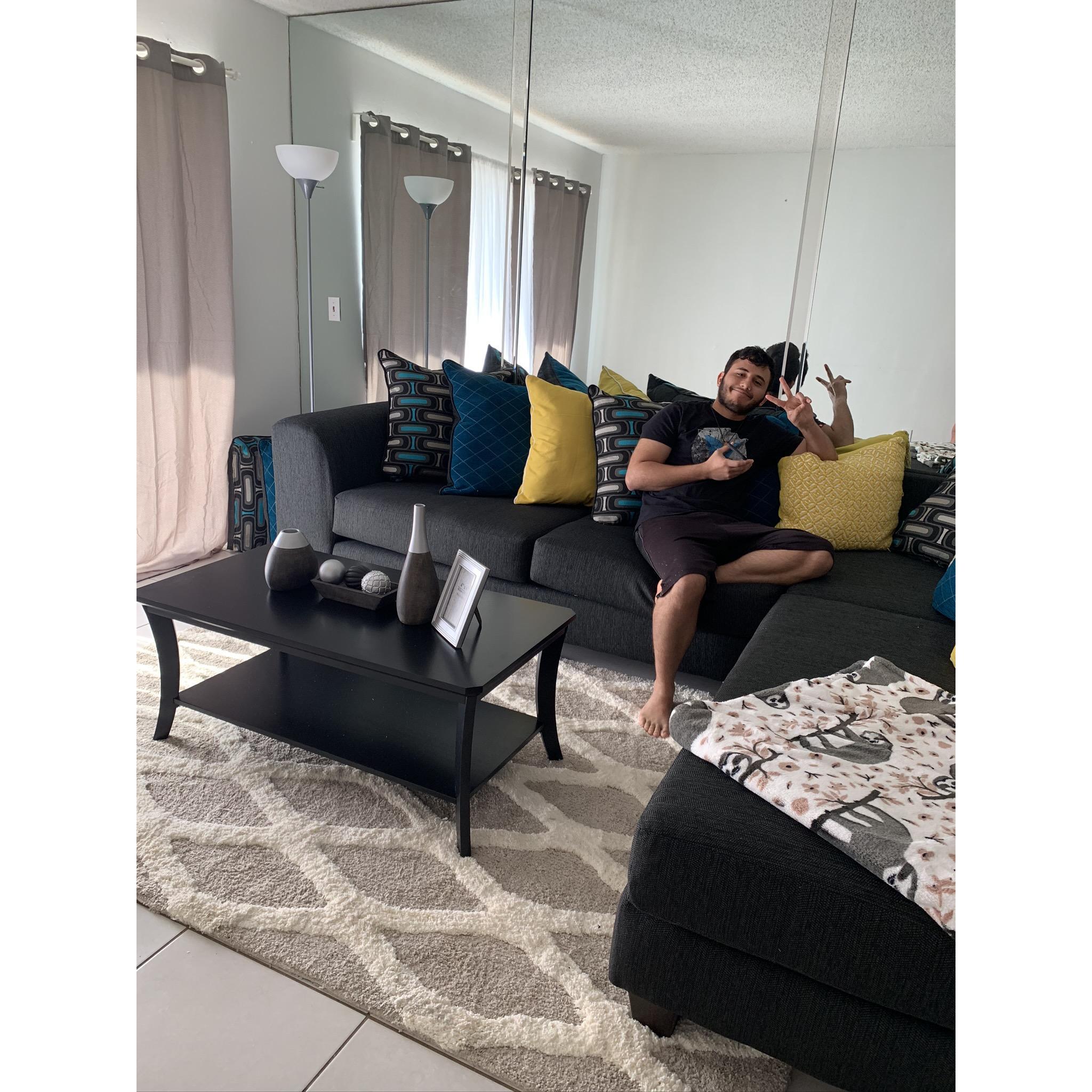 When we first moved in together. February 22nd, 2019
