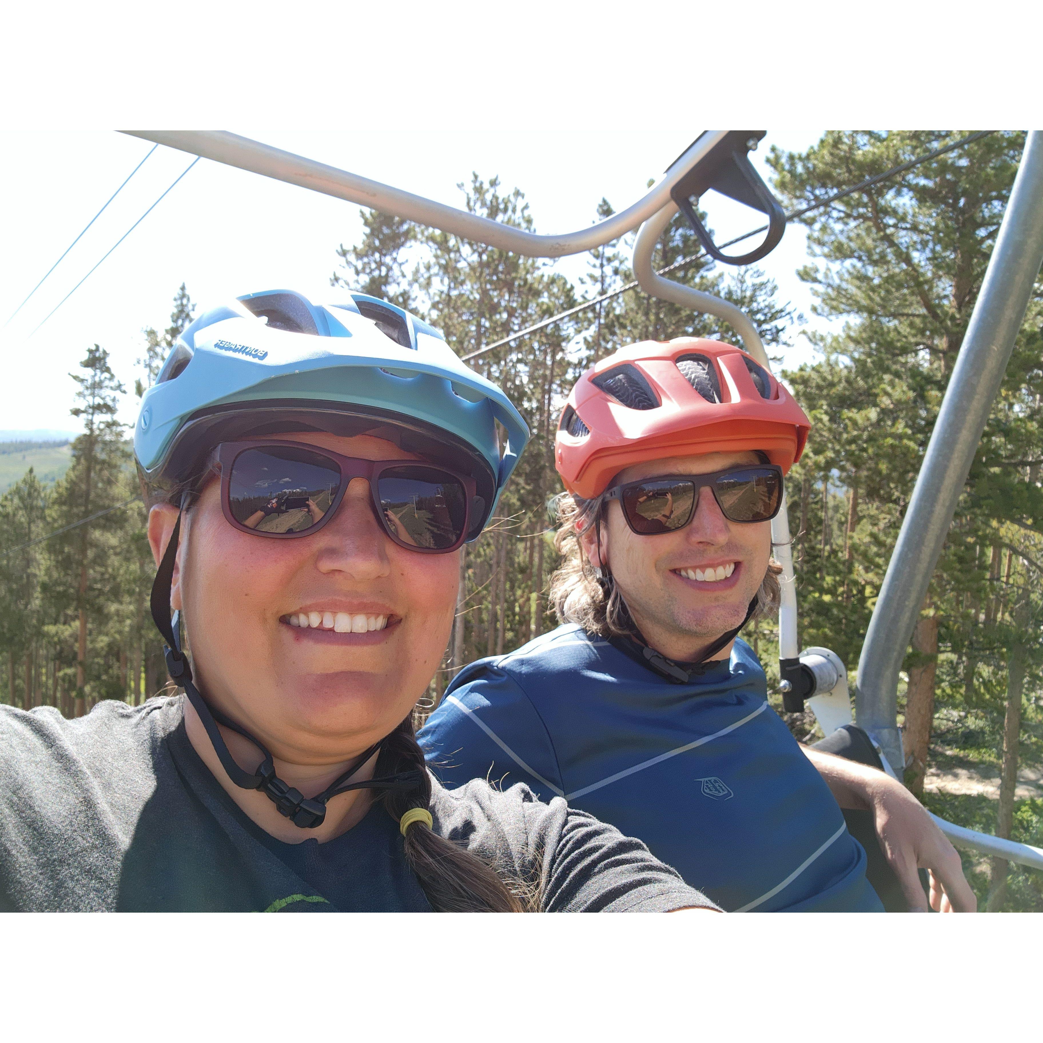 Biking