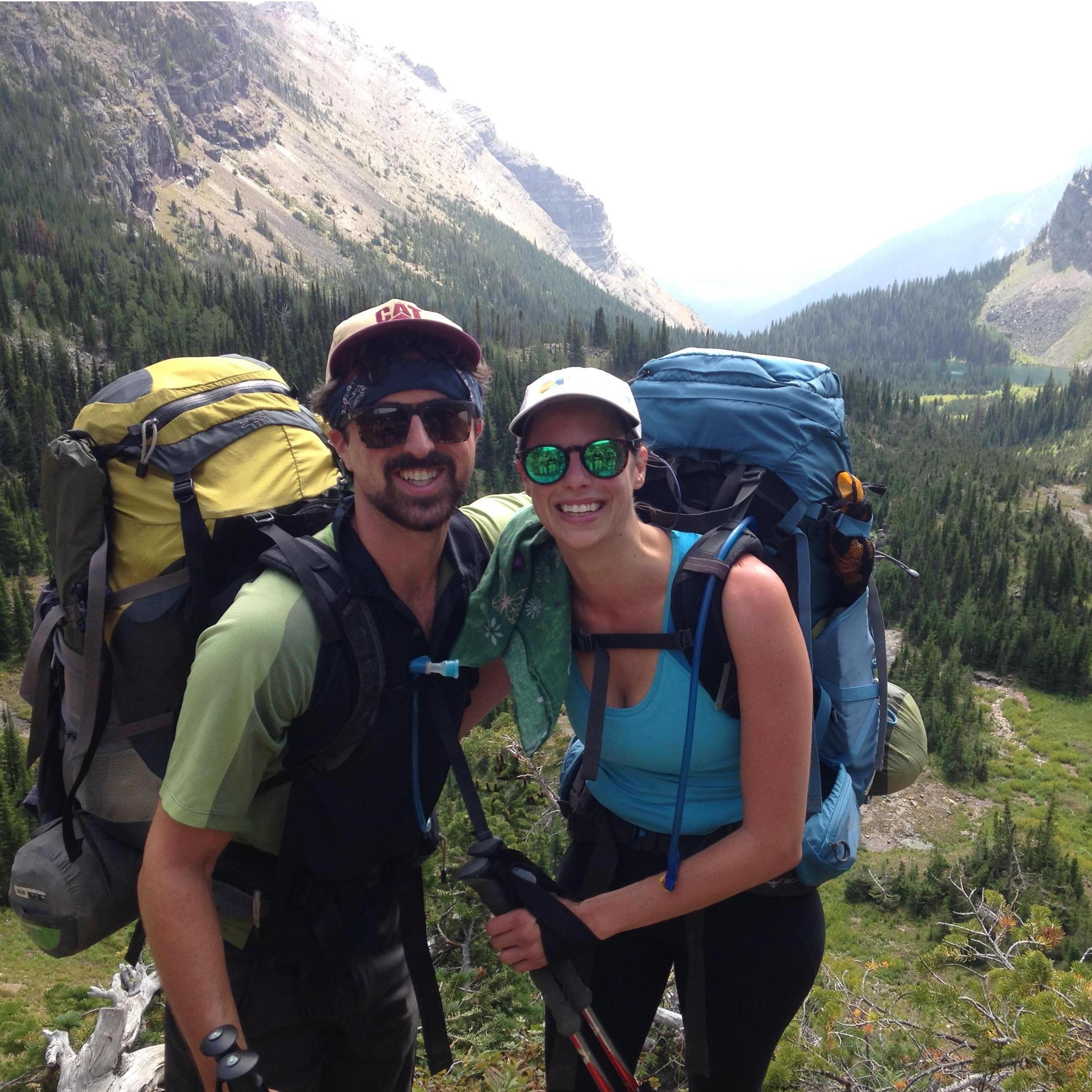 Backpacking in Waterton International Peace Park, Canada