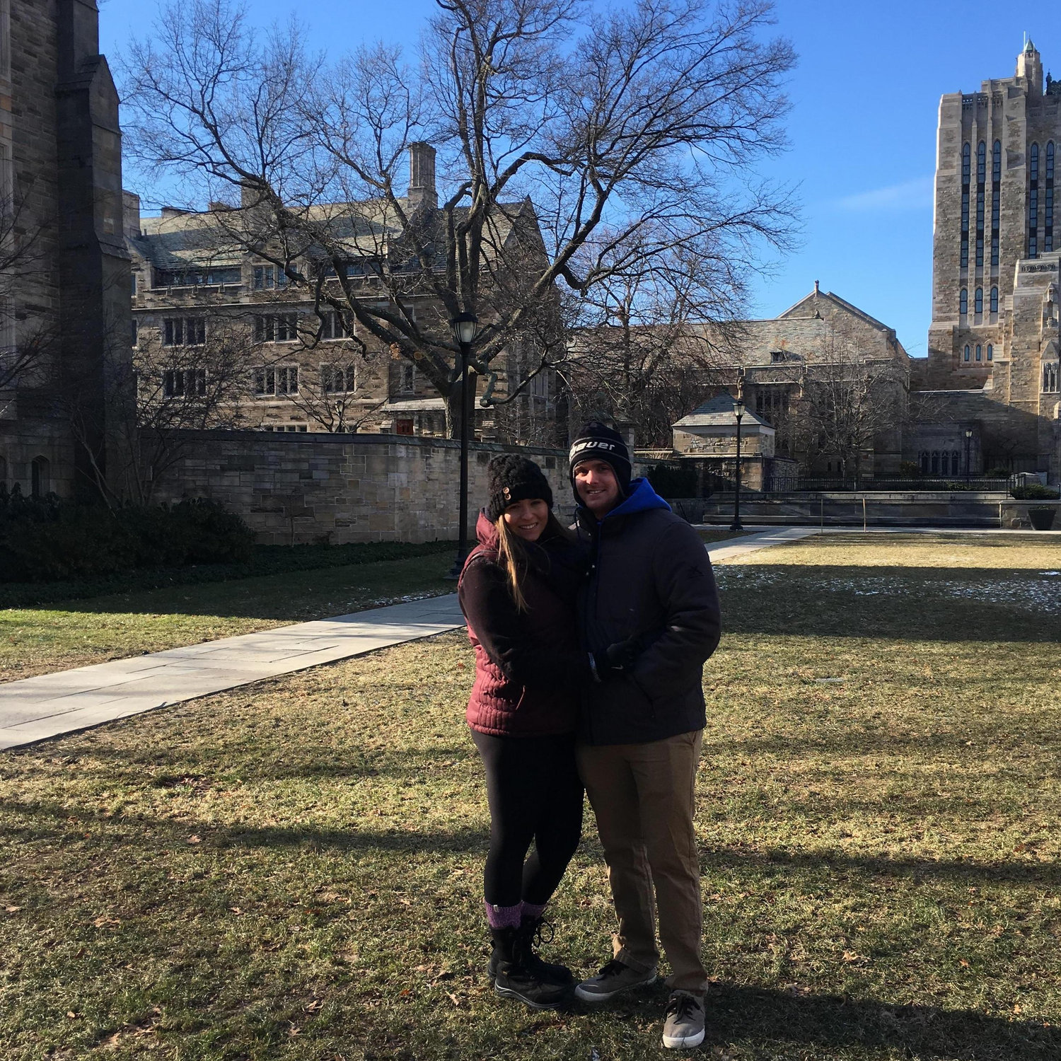 Touring Yale University in New Haven, CT. 2017