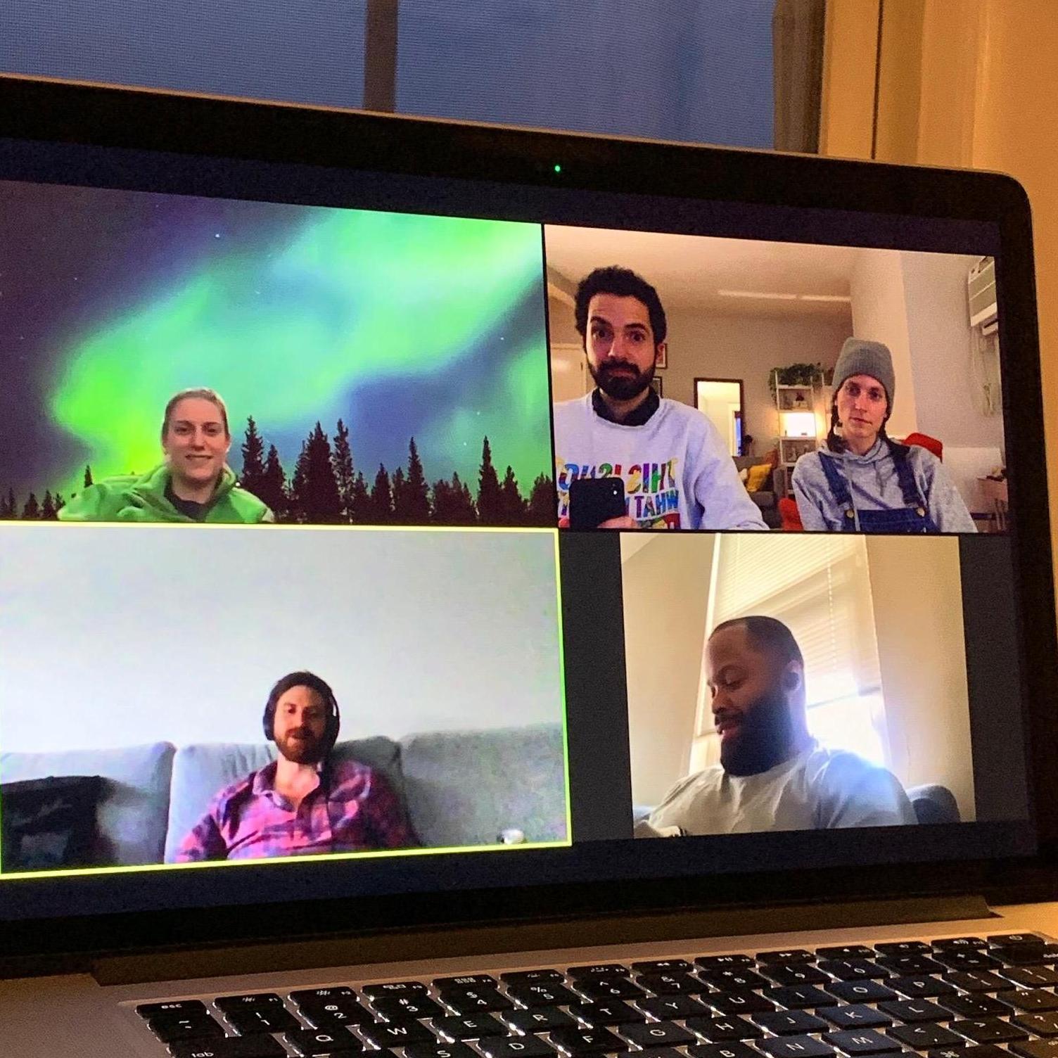 We made it through, one Zoom call at a time, with our lovely friends.