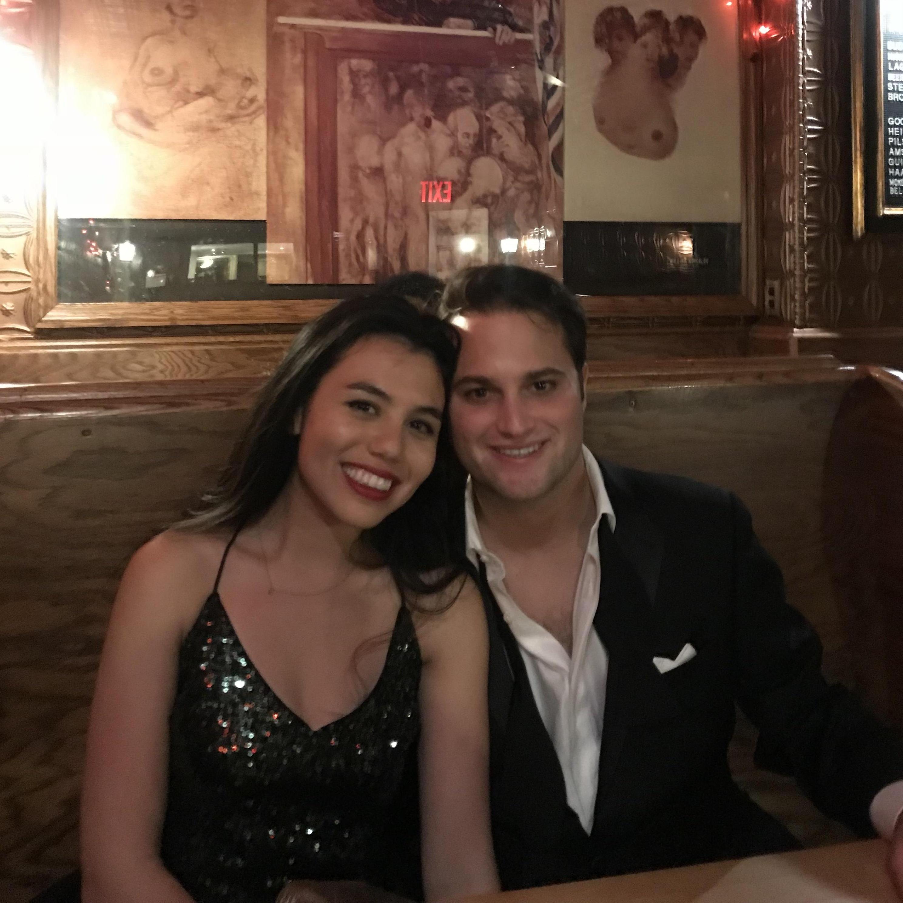 The night we found out we clean up nice. October, 2018.