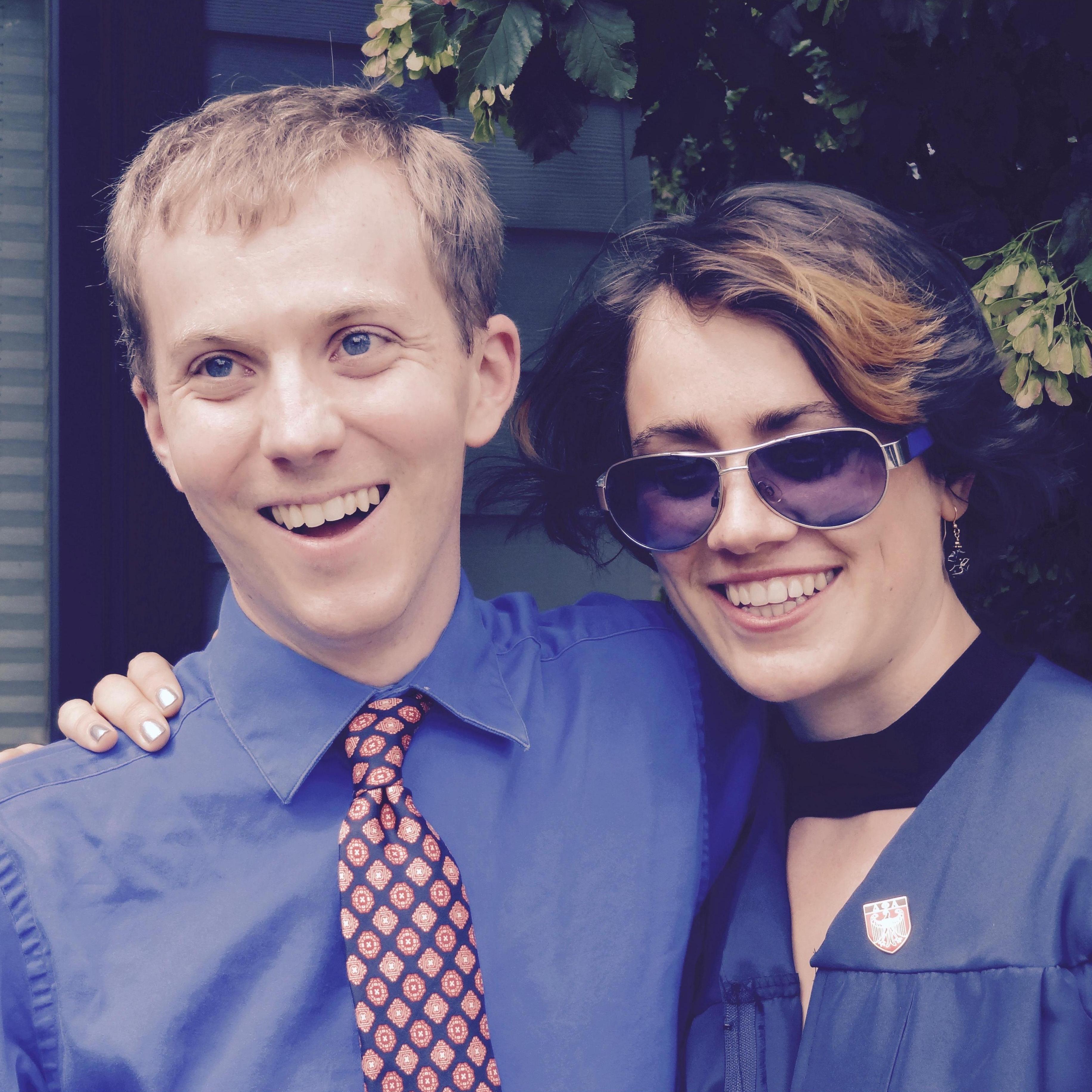 May 2016 - Mackinzie graduating from Whitman College