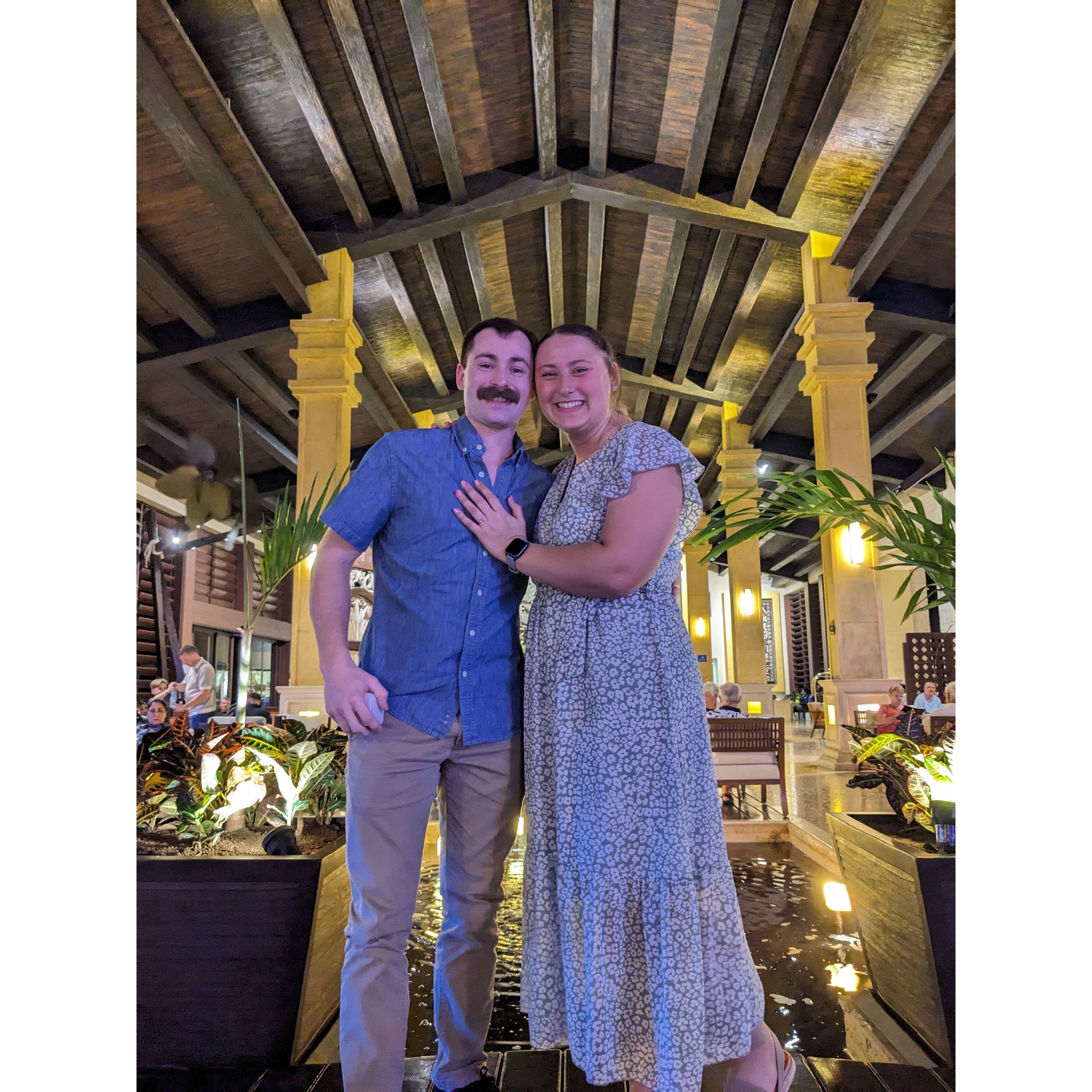 When I said "YES! to being Mrs. Kuhse" (January 2024)