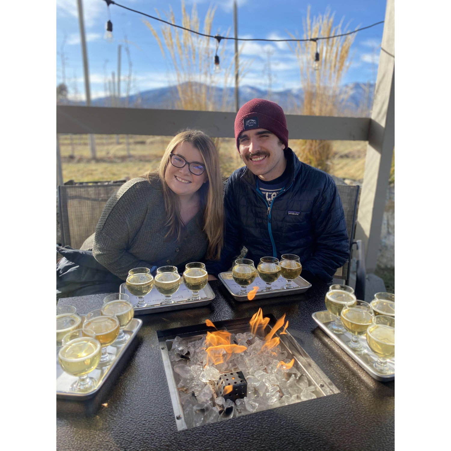 Cider Tasting at Rootwood cellars in Chelan!
